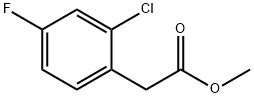 METHYL 2-CHLORO-4-FLUOROPHENYLACETATE 98