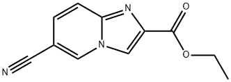 6-CYANO-IMIDAZO[1,2-A]PYRIDINE-2-CARBOXYLIC ACID ETHYL ESTER