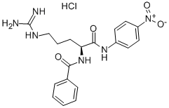 N-ALPHA-BENZOYL-L-ARGININE P-NITROANILIDE HYDROCHLORIDE