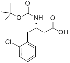BOC-(S)-3-AMINO-4-(2-CHLORO-PHENYL)-BUTYRIC ACID