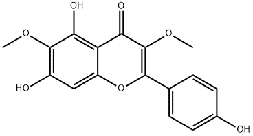4',5,7-trihydroxy-3,6-dimethoxyflavone