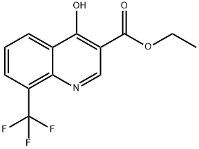 4-HYDROXY-8-(TRIFLUOROMETHYL)QUINOLINE-3-CARBOXYLIC ETHYL ESTER