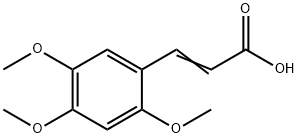 trans-2,4,5-Trimethoxycinnamic acid