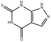 4-HYDROXY-6-MERCAPTOPYRAZOLO[3,4-D]PYRIMIDINE