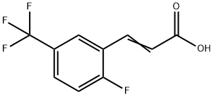 2-FLUORO-5-(TRIFLUOROMETHYL)CINNAMIC ACID