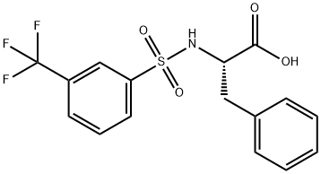N-([3-(TRIFLUOROMETHYL)PHENYL]SULFONYL)PHENYLALANINE