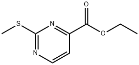 ETHYL 2-(METHYLTHIO)PYRIMIDINE-4-CARBOXYLATE