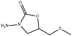 3-amino-5-[(methylthio)methyl]oxazolidin-2-one