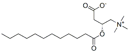 (3R)-3-dodecanoyloxy-4-trimethylammonio-butanoate