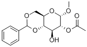 Methyl 2-O-acetyl-4,6-O-benzylidene-a-D-glucopyranoside
