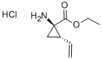 Cyclopropanecarboxylic acid, 1-amino-2-ethenyl-, ethyl ester, hydrochloride (1:1), (1R,2S)-