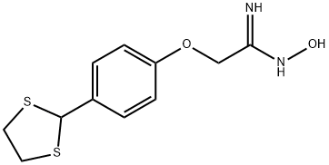 2-[4-(1,3-DITHIOLAN-2-YL)PHENOXY]ACETAMIDOXIME