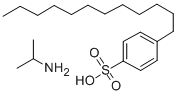 dodecylbenzenesulphonic acid, compound with isopropylamine (1:1)