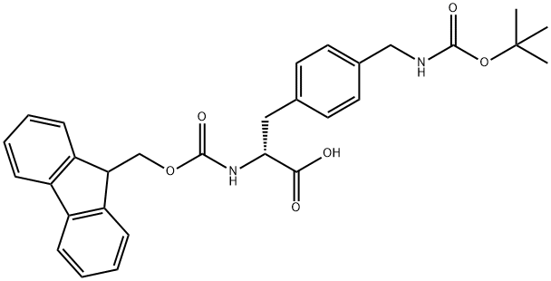 FMOC-D-4-AMINOMETHYLPHENYLALANINE(BOC)