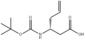 BOC-(R)-3-AMINO-5-HEXENOIC ACID