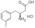 (S)-3-AMINO-4-(3-METHYLPHENYL)BUTANOIC ACID HYDROCHLORIDE