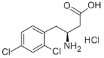 (S)-3-AMINO-4-(2,4-DICHLOROPHENYL)BUTANOIC ACID HYDROCHLORIDE