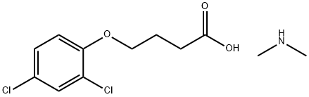 4-(2,4-dichlorophenoxy)butyric acid, compound with dimethylamine (1:1)