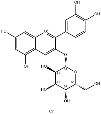 CYANIDIN-3-GALACTOSIDE CHLORIDE