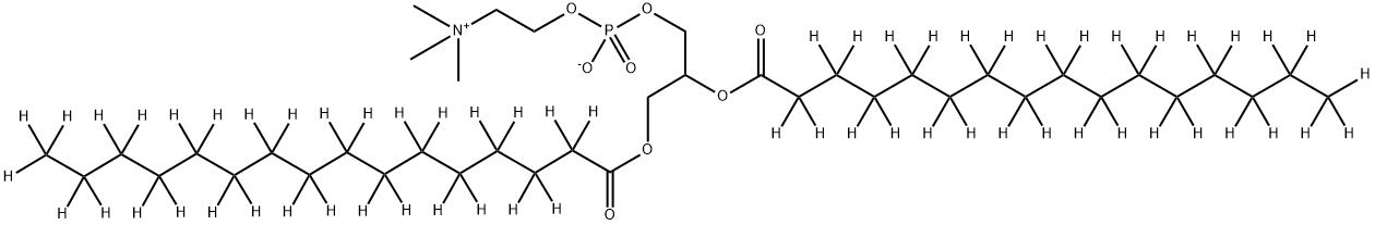 1,2-DI[PERDEUTERO]HEXADECANOYL-SN-GLYCERO-3-PHOSPHOCHOLINE