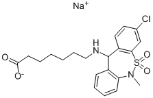 Tianeptine sodium salt