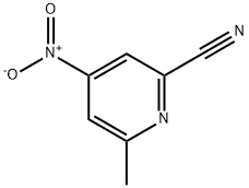2-Cyano-6-methyl-4-nitropyridine