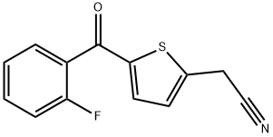 2-[5-(2-FLUOROBENZOYL)-2-THIENYL]ACETONITRILE