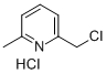 6-chloromethyl-2-methylpyridinium chloride