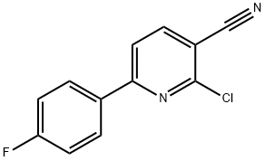 2-CHLORO-6-(4-FLUOROPHENYL)NICOTINONITRILE