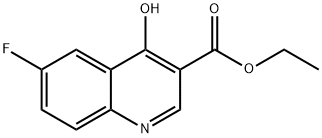 ETHYL 6-FLUORO-4-HYDROXY-3-QUINOLINECARBOXYLATE
