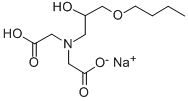 N-(3-N-BUTOXY-2-HYDROXYPROPYL)IMINODIACETIC ACID MONOSODIUM SALT