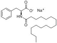 Sodium N-hexadecanoyl-L-phenlyalaninate