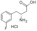 (R)-3-AMINO-4-(3-FLUOROPHENYL)BUTANOIC ACID HYDROCHLORIDE