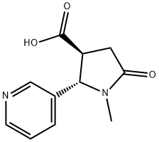 TRANS-1-METHYL-4-CARBOXY-5-(3-PYRIDYL)-2-PYRROLIDINONE
