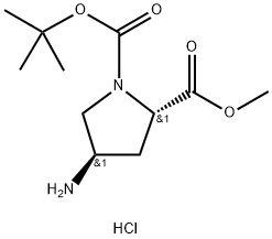 N-Boc-trans-4-amino-L-proline methyl ester hydrochloride