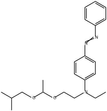 N-ethyl-N-[2-[1-(2-methylpropoxy)ethoxy]ethyl]-4-(phenylazo)aniline