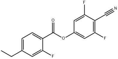 Benzoic acid, 4-ethyl-2-fluoro-, 4-cyano-3,5-difluorophenyl ester