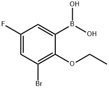 3-BROMO-2-ETHOXY-5-FLUOROPHENYLBORONIC