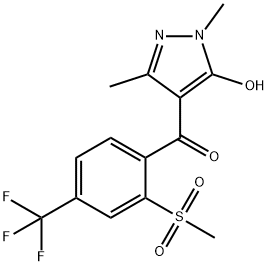 (5-Hydroxy-1,3-dimethylpyrazol-4-yl)(α,α,α-trifluoro-2-mesyl-p-tolyl)methanone,  (5-Hydroxy-1,3-dimethyl-1H-pyrazol-4-yl)[2-(methylsulfonyl)-4-(trifluoromethyl)phenyl]methanone