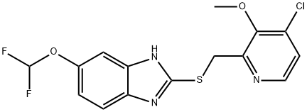 5-(Difluoromethoxy)-2[[(4-chloro-3-methoxy-2-pyridinyl)methyl]-thio]-1H-benzimidazole
