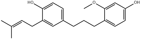 1-(4-Hydroxy-2-Methoxyphenyl)
-3-(4-hydroxy-3-prenylphenyl)propane