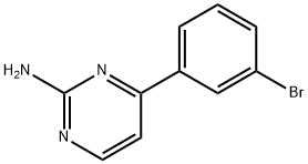 2-AMINO-4-(3-BROMOPHENYL)PYRIMIDINE