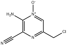 3-AMINO-6-(CHLOROMETHYL)-2-PYRAZINECARBONITRILE 4-OXIDE