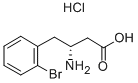 (R)-3-AMINO-4-(2-BROMO-PHENYL)-BUTYRIC ACID HCL