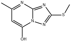 7-HYDROXY-5-METHYL-2-METHYLTHIO-S-TRIAZOLO[1,5-A]PYRIMIDINE