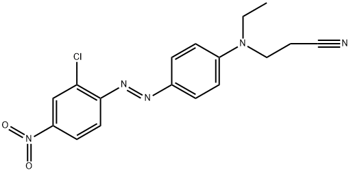 3-[[4-[(2-chloro-4-nitrophenyl)azo]phenyl]ethylamino]propiononitrile