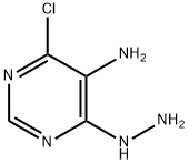 4-CHLORO-6-HYDRAZINO-PYRIMIDIN-5-YLAMINE