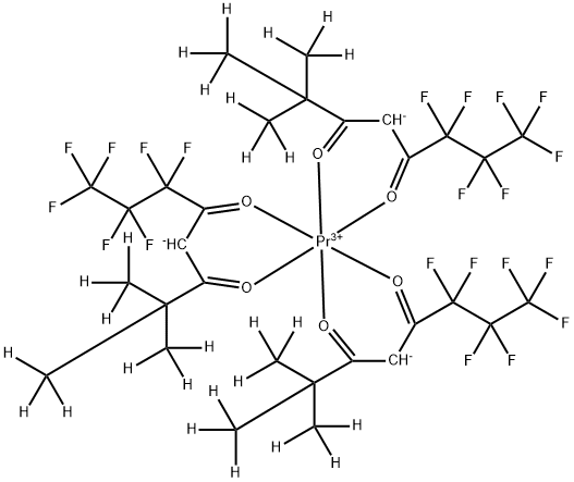 tris[6,6,7,7,8,8,8-heptafluoro-2,2-di[(2H3)methyl](1,1,1-2H3)octane-3,5-dionato-O,O']praseodymium