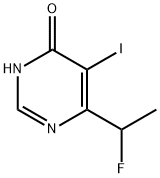 6-(1-FLUOROETHYL)-5-IODO-4(1H)-PYRIMIDINONE