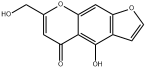 4-Hydroxy-7-(hydroxymethyl)-5H-furo[3,2-g][1]benzopyran-5-one